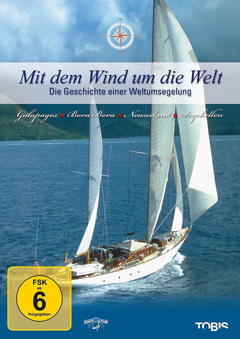 Mit dem Wind um die Welt poster background