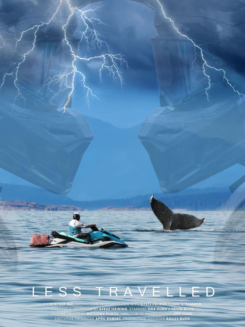 Less Travelled poster background