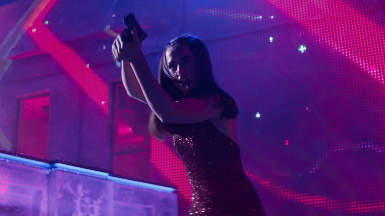 Eve mid-combat in the Ruska Roma training facility