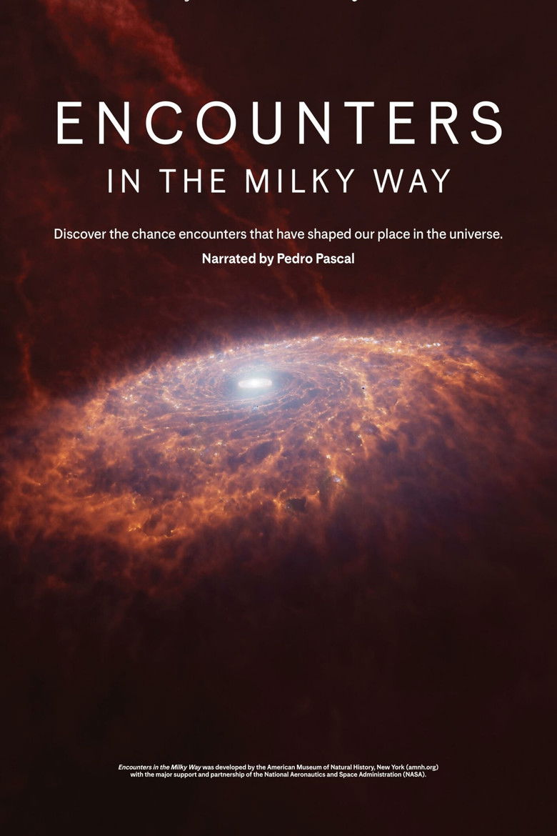 Encounters in the Milky Way poster background