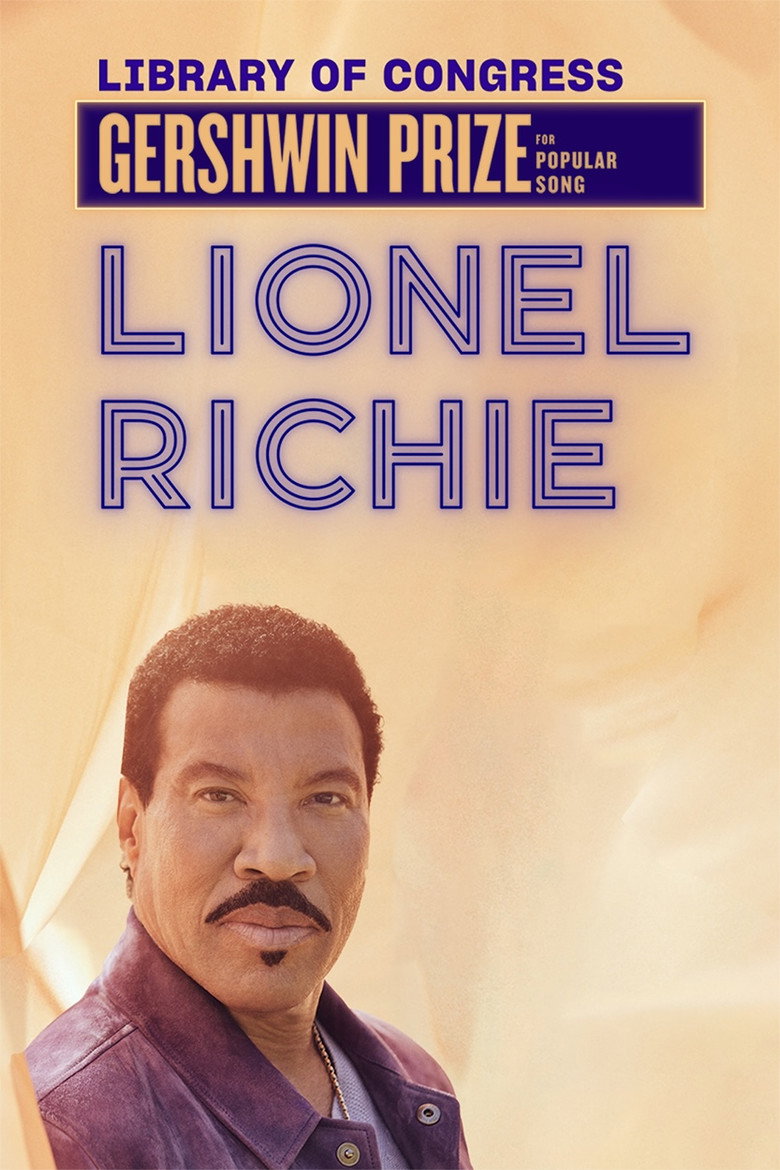 Lionel Richie: The Library of Congress Gershwin Prize For Popular Song poster background