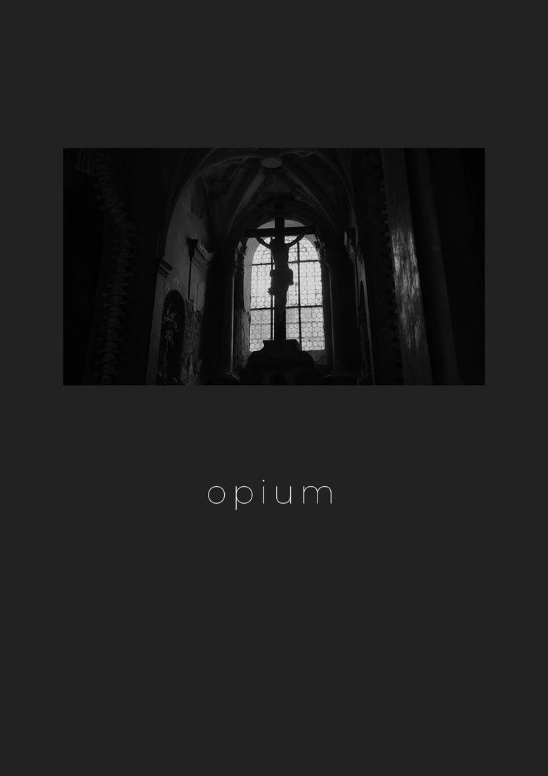 Opium poster background