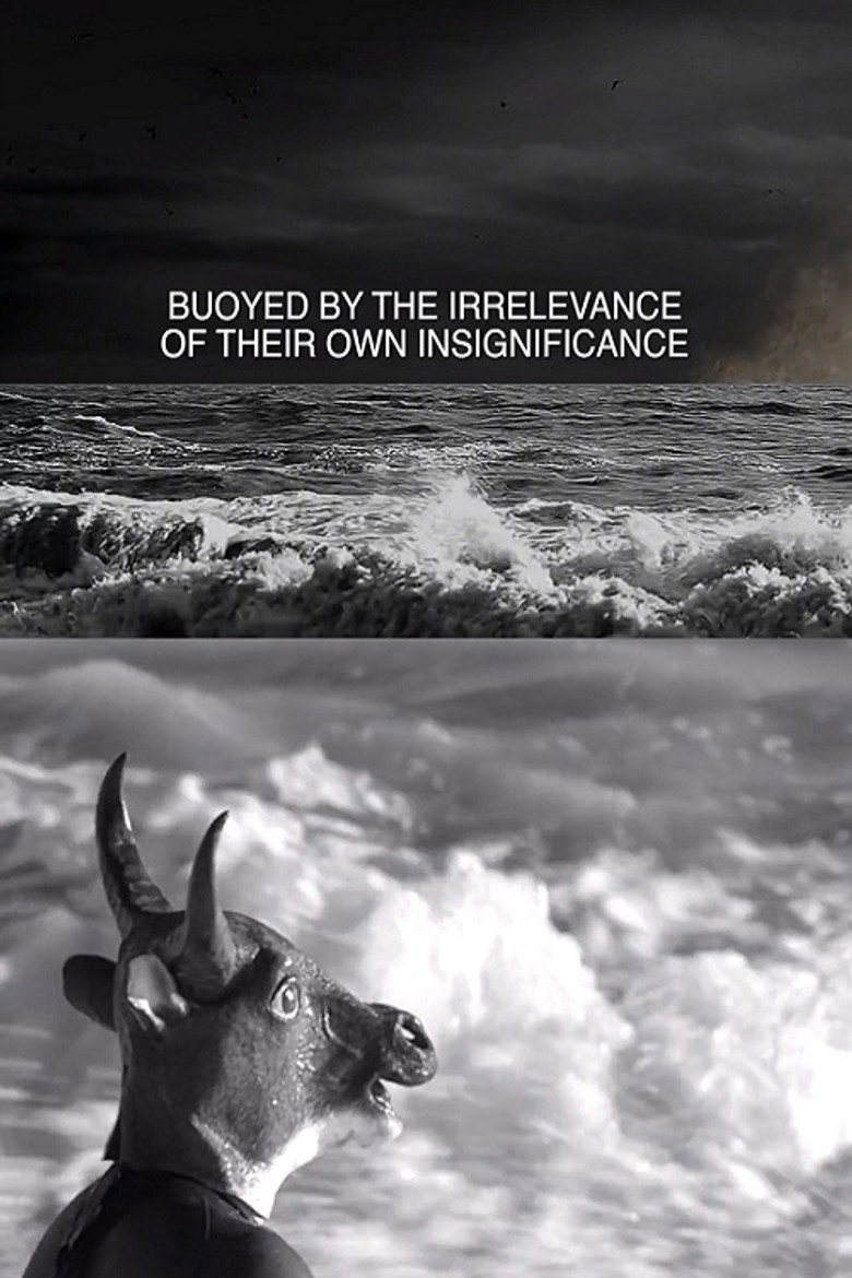 Buoyed by the Irrelevance of Their Own Insignificance poster background