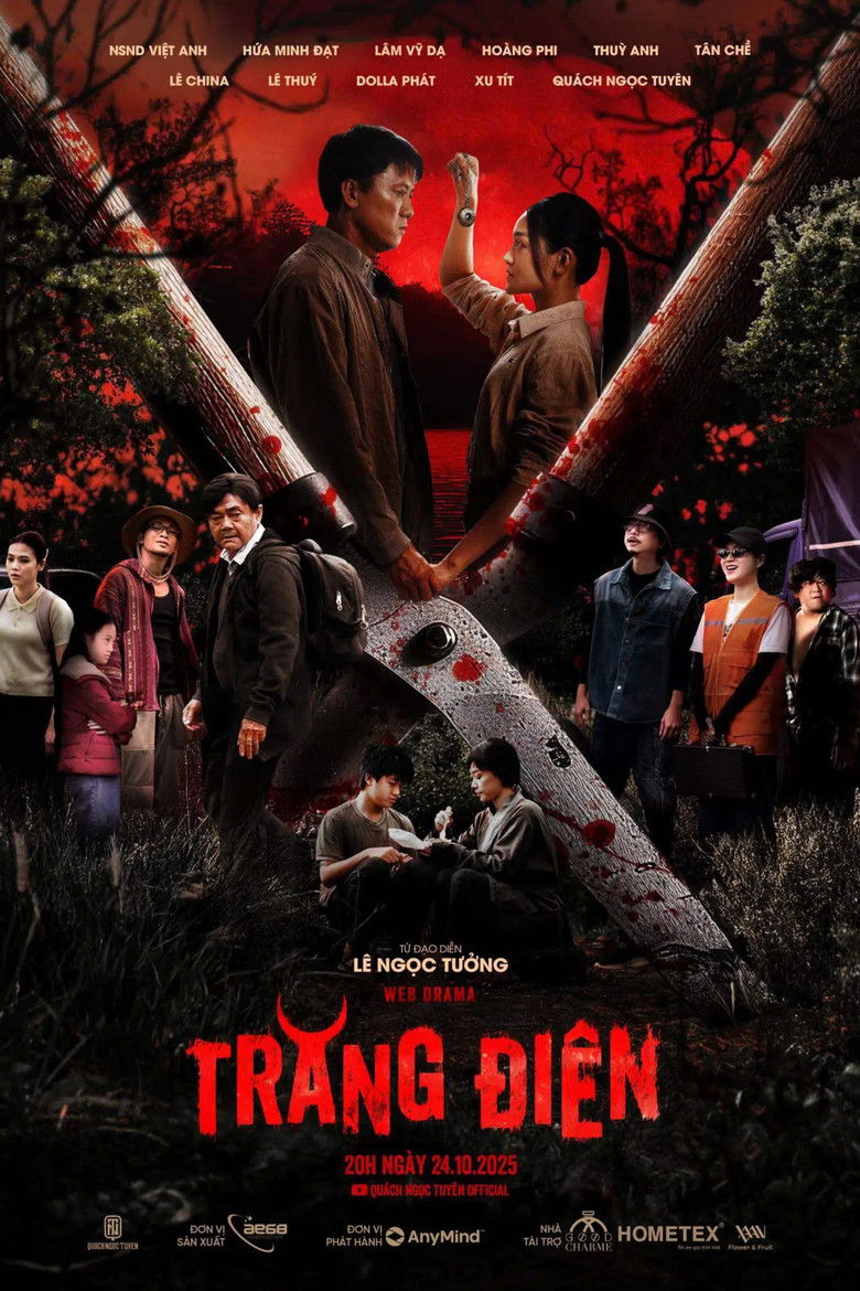 Trăng Điên poster background