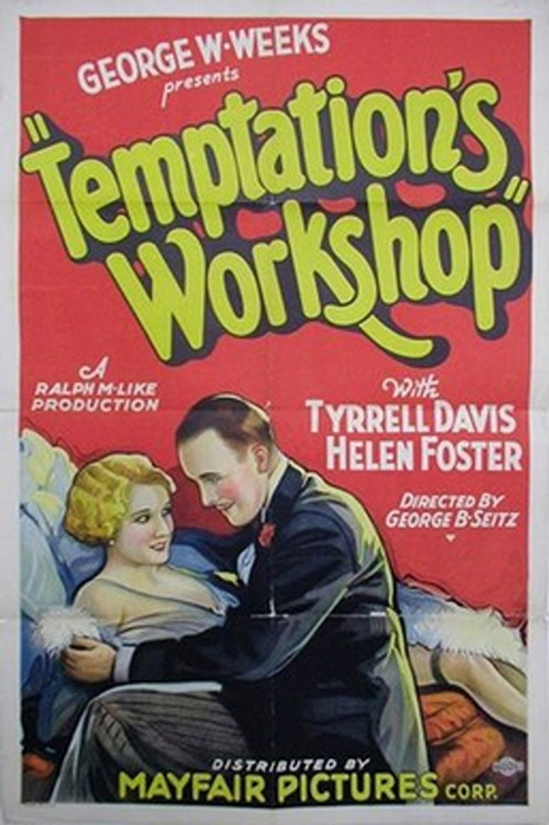 Temptation's Workshop poster background