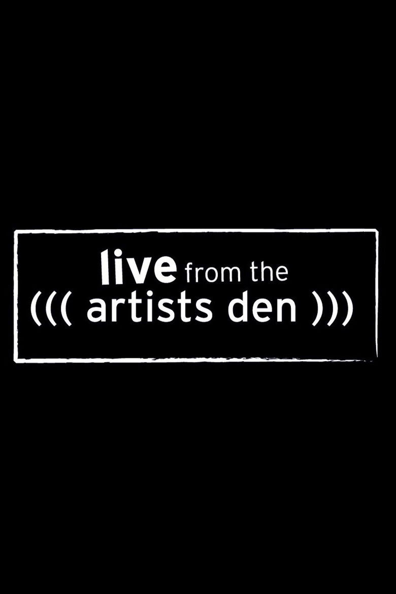 Live from the Artists Den poster background