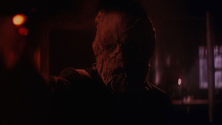 Batman looking over the city