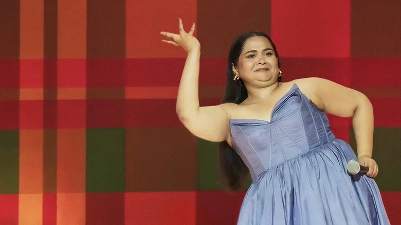 Sumukhi Suresh on stage in Hoemonal