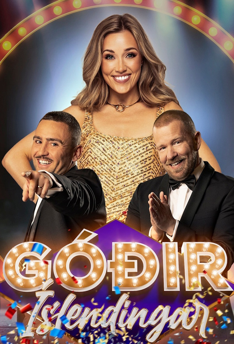 Góðir Íslendingar poster background