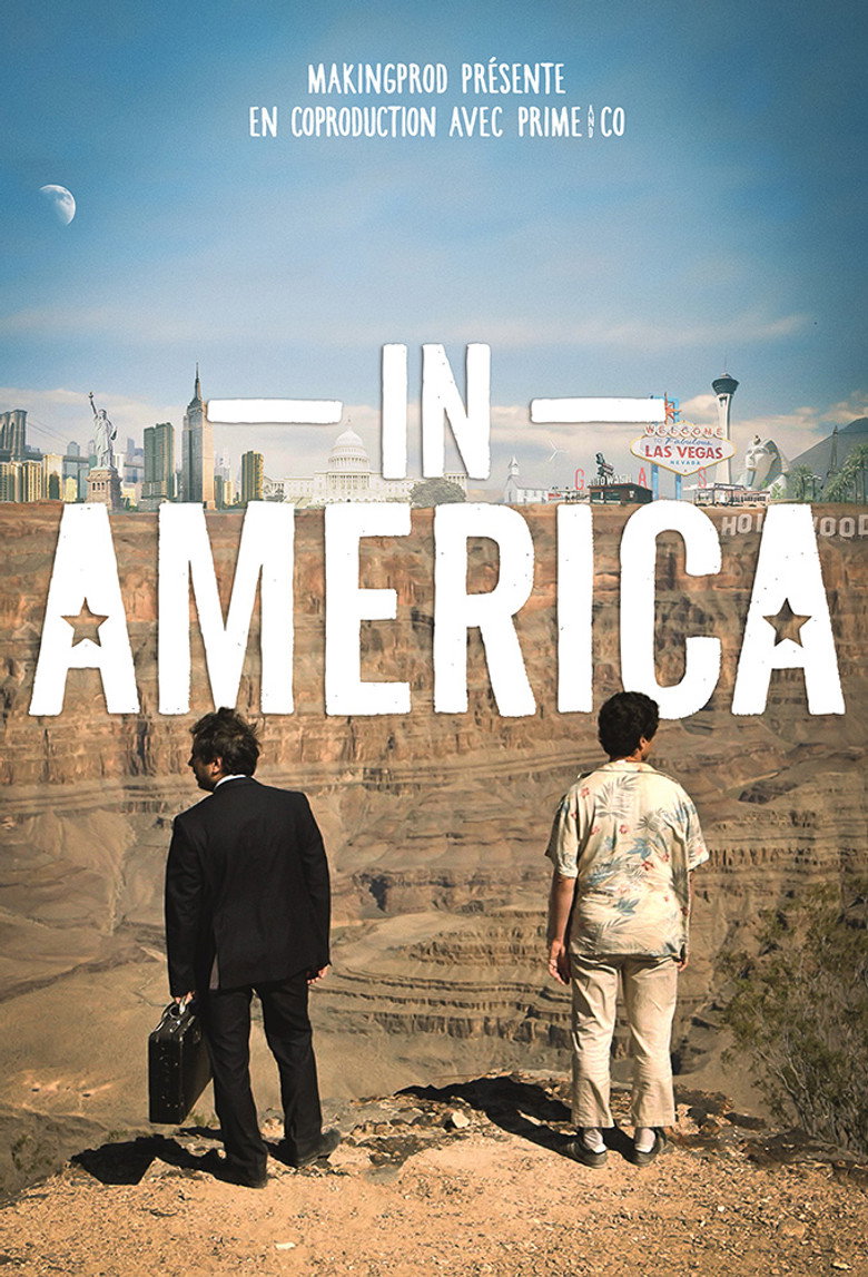 In America poster background