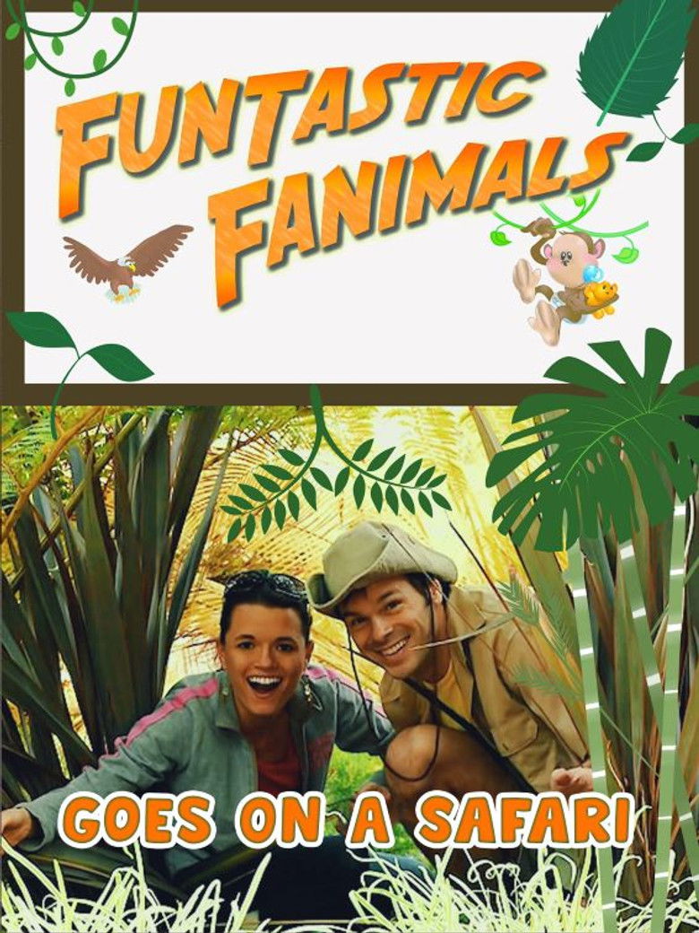 Funtastic Fanimals: Goes On A Safari poster background