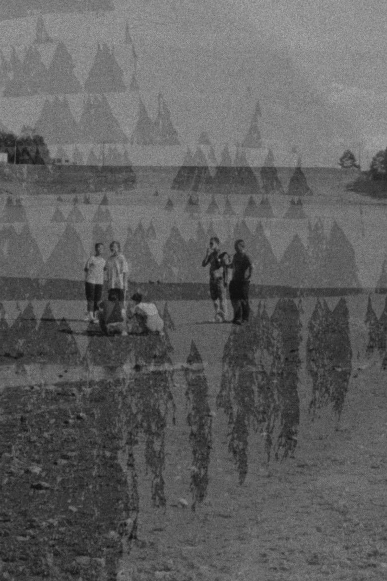 The Cyan Garden poster background