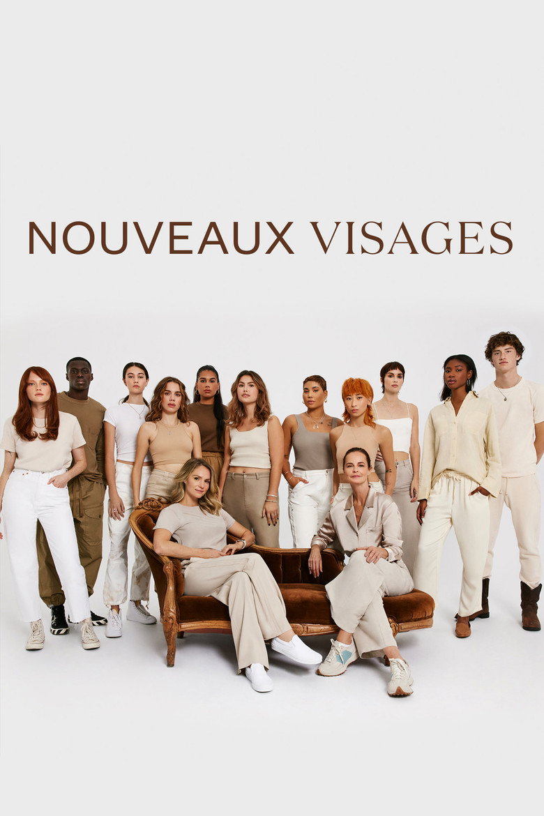 Nouveaux visages poster background