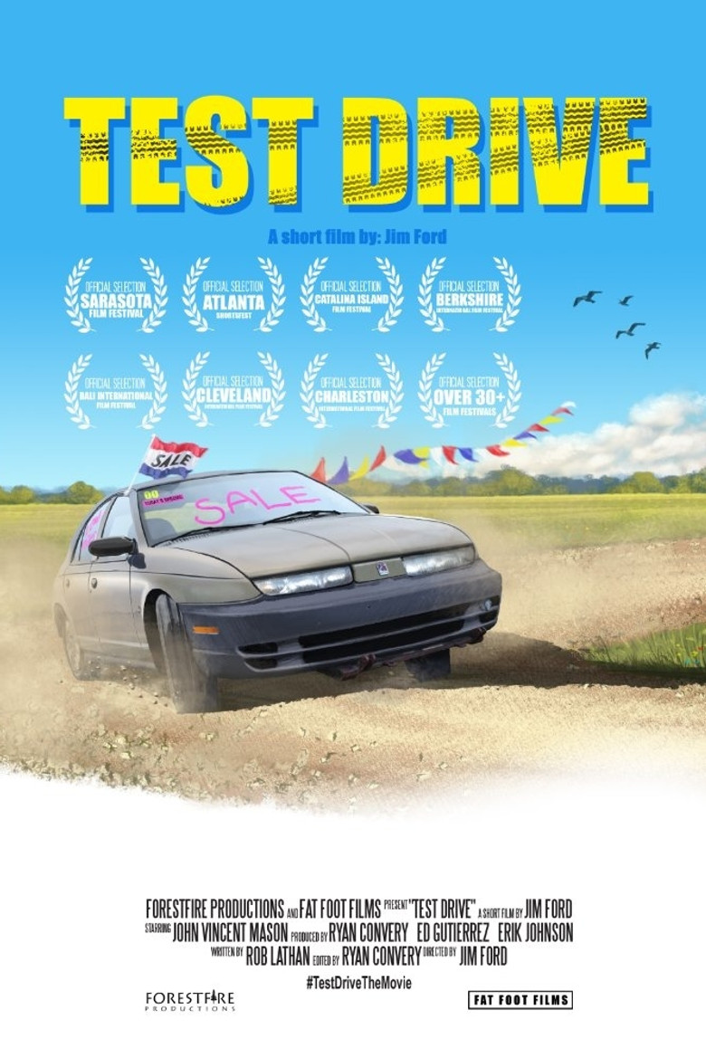 Test Drive poster background