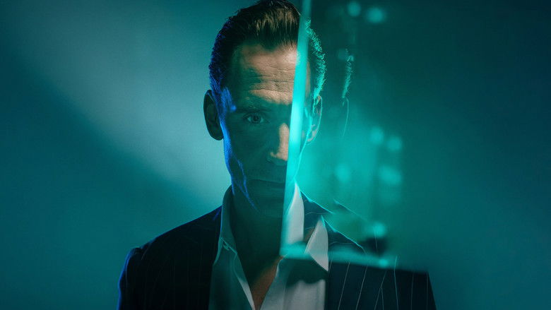 A sleek, isolated compound silhouetted against a dusk sky