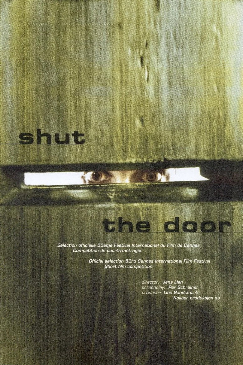 Shut the Door poster background