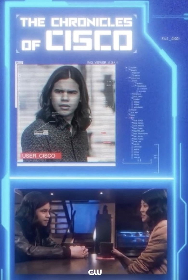 The Flash: Chronicles of Cisco poster background