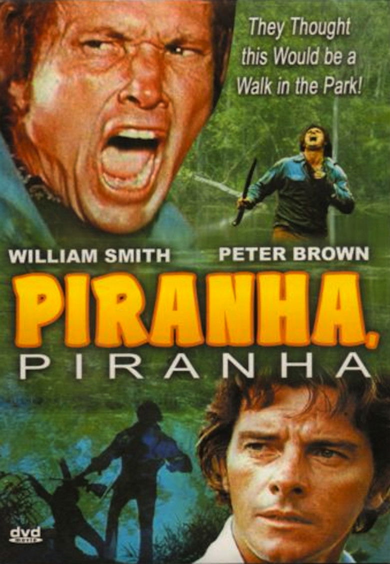 Piranha poster background