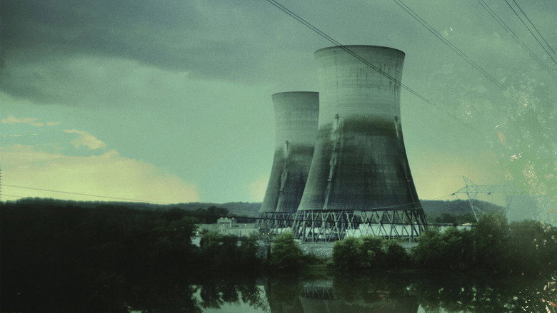 The Three Mile Island plant looms over the Susquehanna River in grainy home video footage