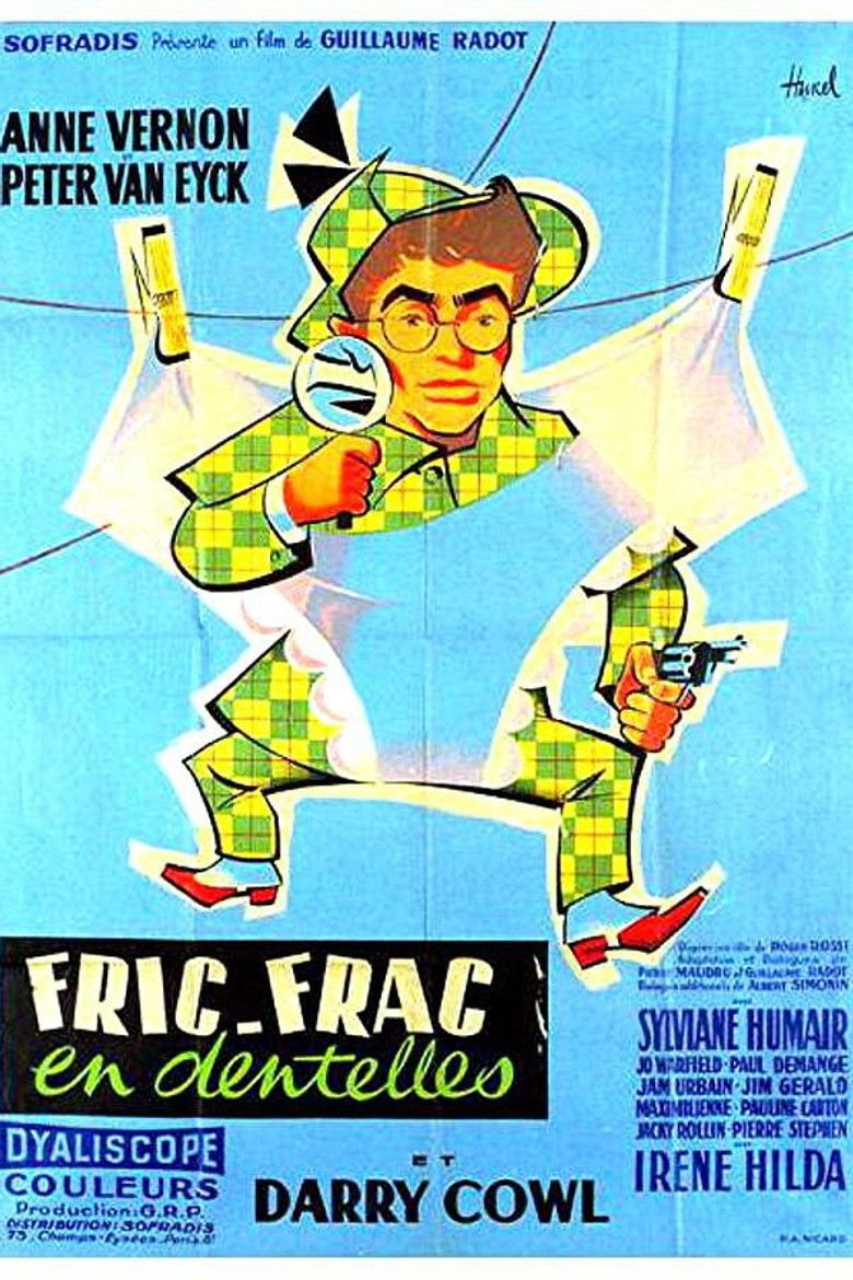 Fric-frac en dentelles poster background