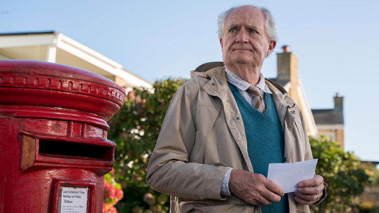 Harold walking alone on a quiet, country road