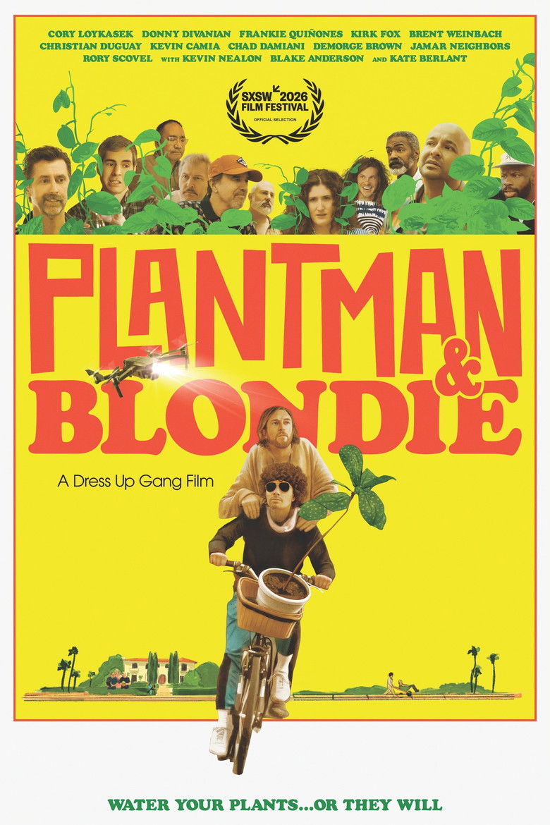 Plantman & Blondie: A Dress Up Gang Film poster background