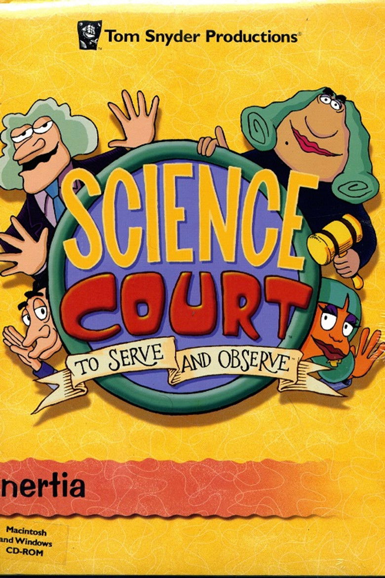Science Court poster background