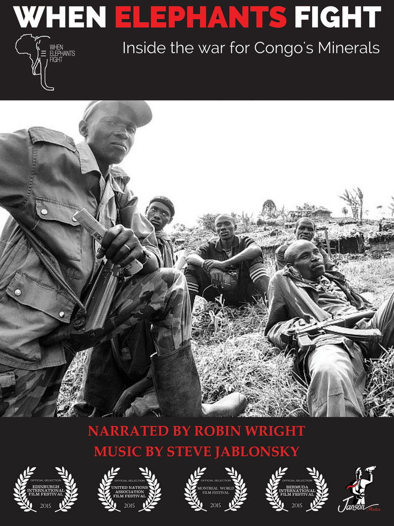 When Elephants Fight poster background