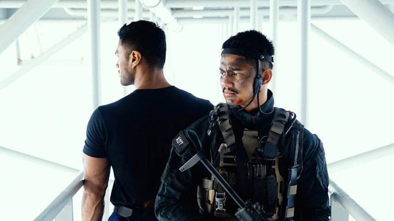 A PASKAL operative in full gear, his face half-lit by the glow of a ship’s instrument panel, the dark expanse of the ocean stretching endlessly behind him.