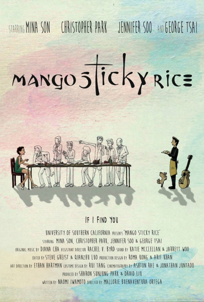 Mango Sticky Rice poster background