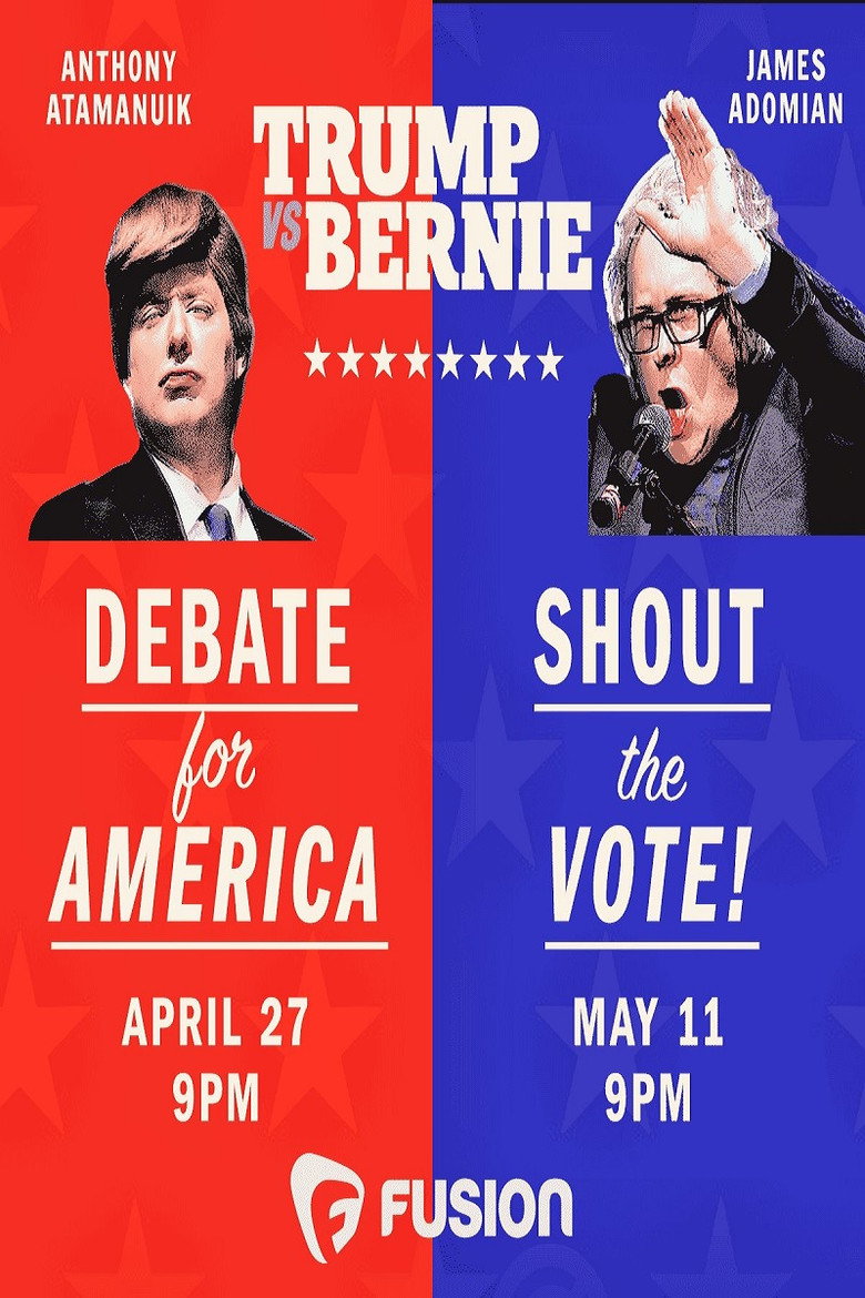 Trump vs. Bernie: Shout the Vote! poster background