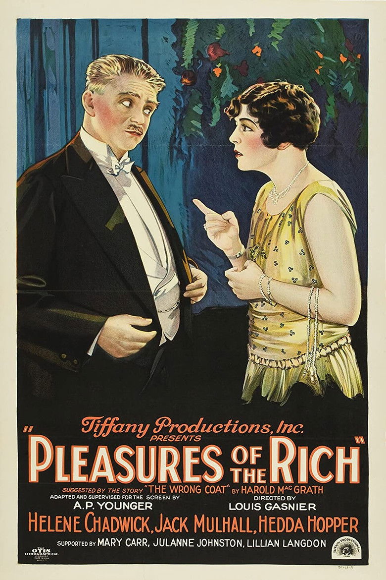 Pleasures of the Rich poster background