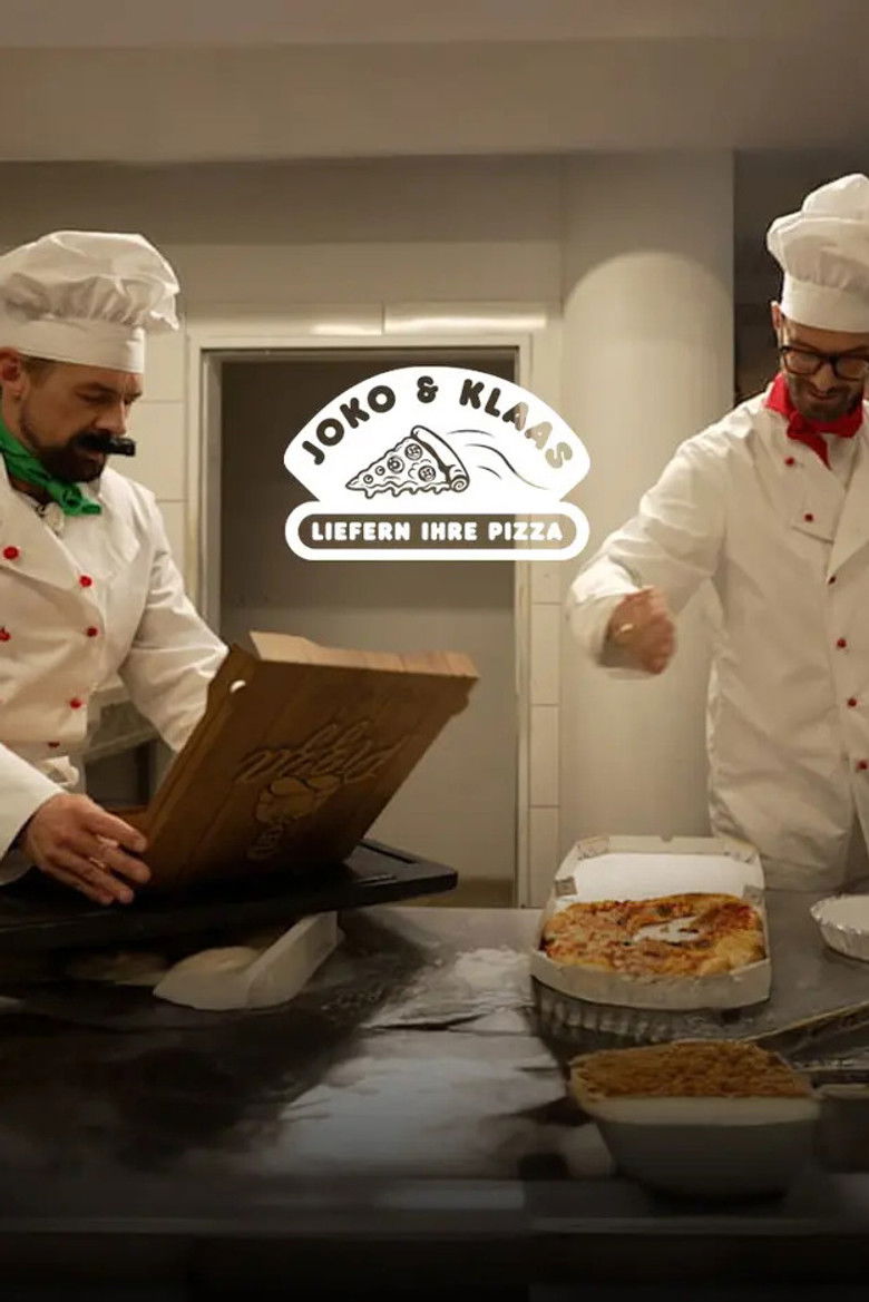 Joko & Klaas liefern Ihre Pizza poster background