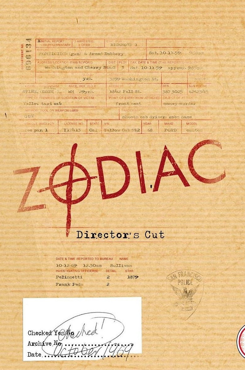 Zodiac Deciphered poster background