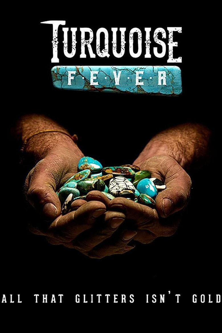 Turquoise Fever poster background