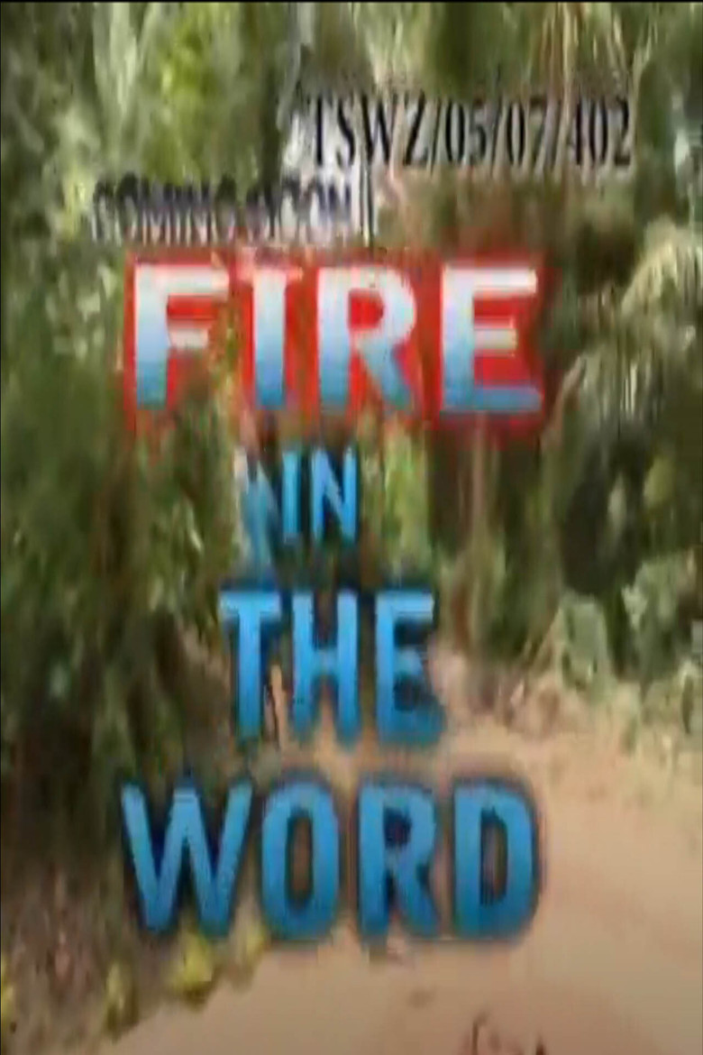 Fire in the Word poster background