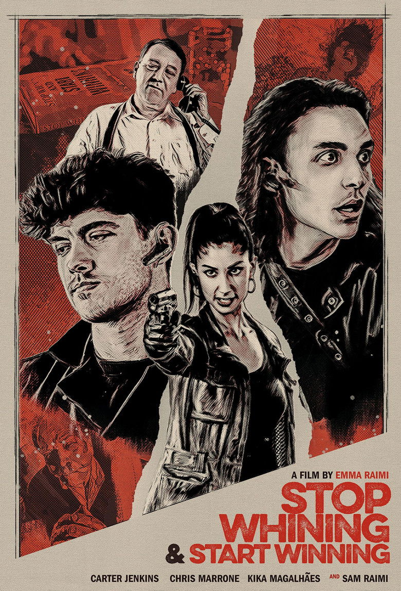 Stop Whining and Start Winning poster background