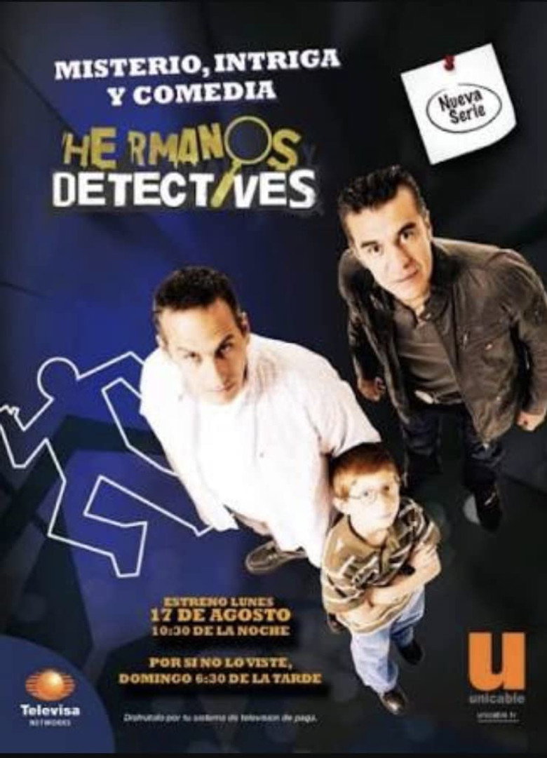 Hermanos y detectives poster background