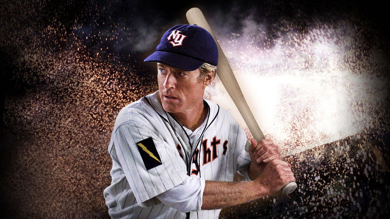 The bright lights of the stadium