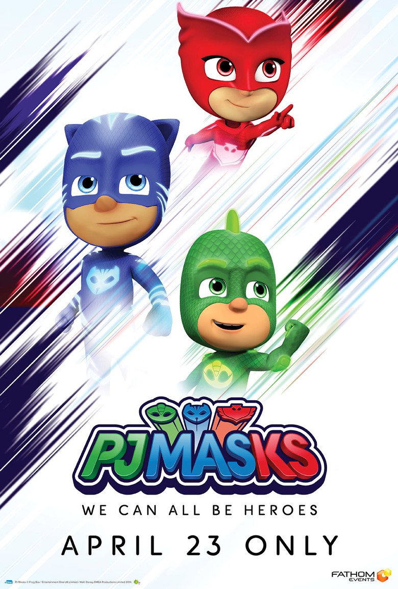 PJ Masks: We Can All Be Heroes poster background