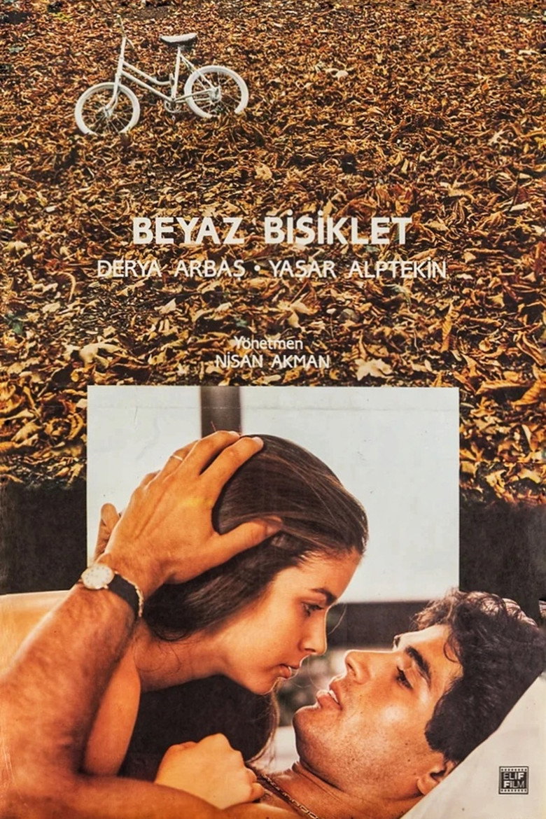 Beyaz Bisiklet poster background