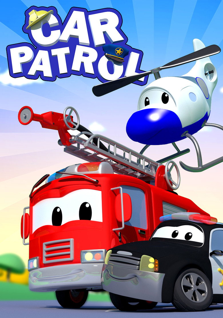 Car Patrol of Car City poster background
