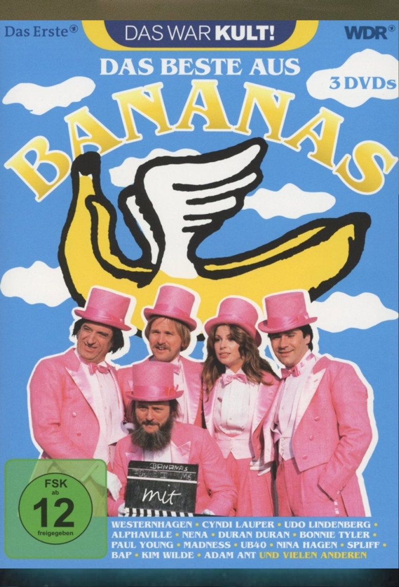 Bananas poster background