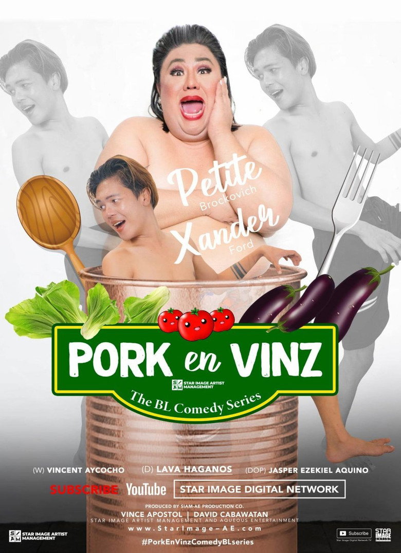 Pork en Vinz poster background