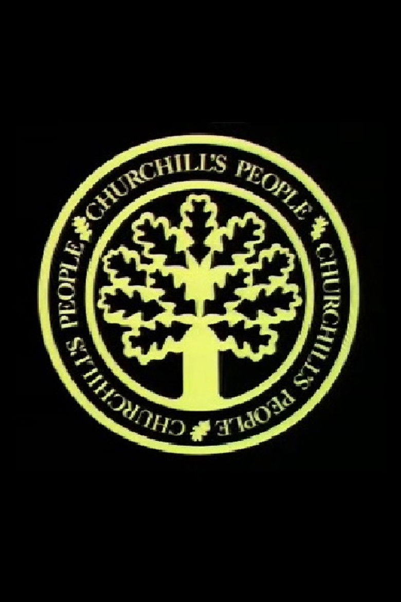 Churchill's People poster background