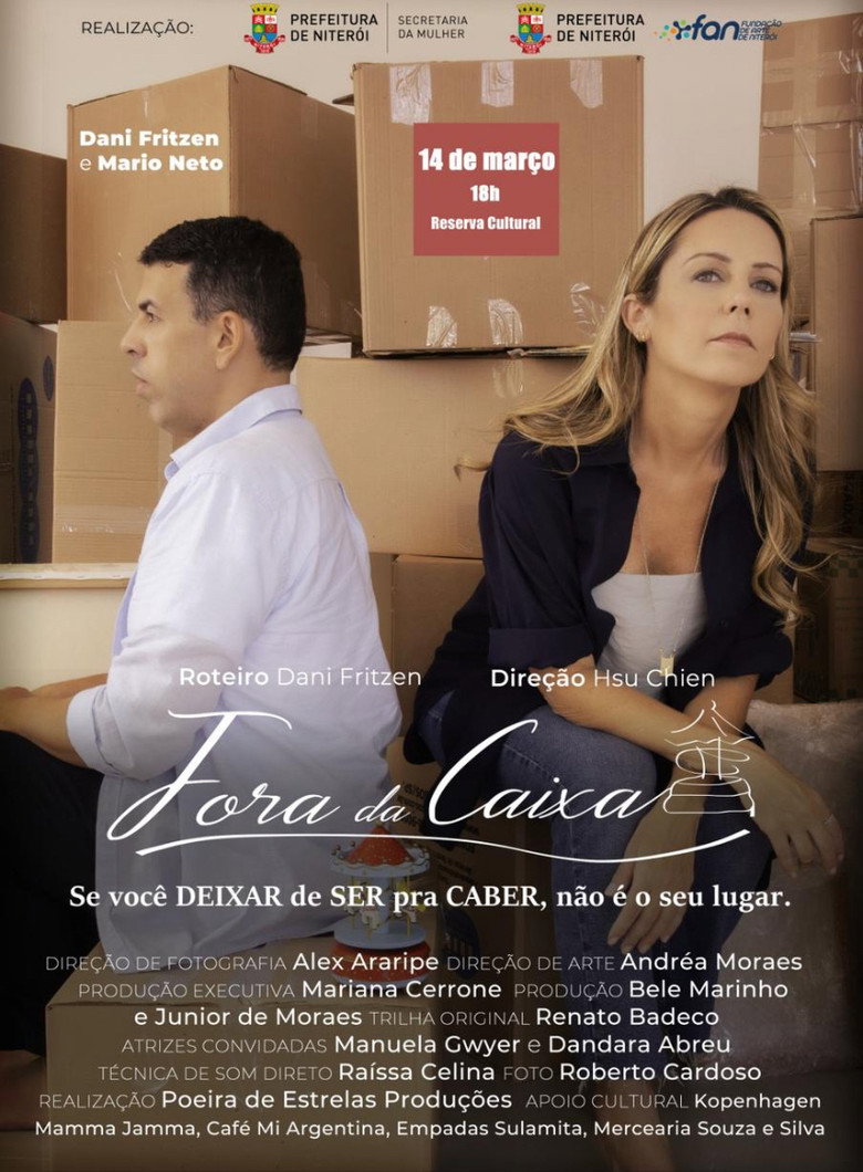 Fora da Caixa poster background