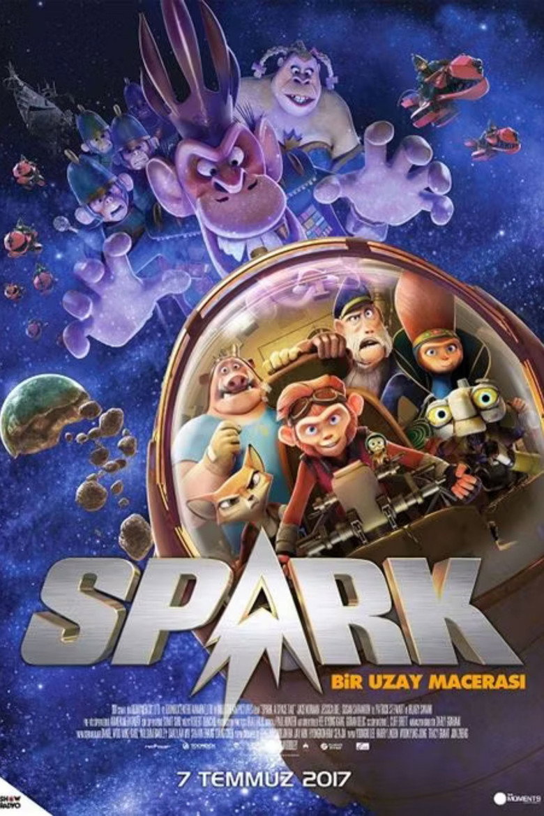 Spark: Bir Uzay Macerası poster background