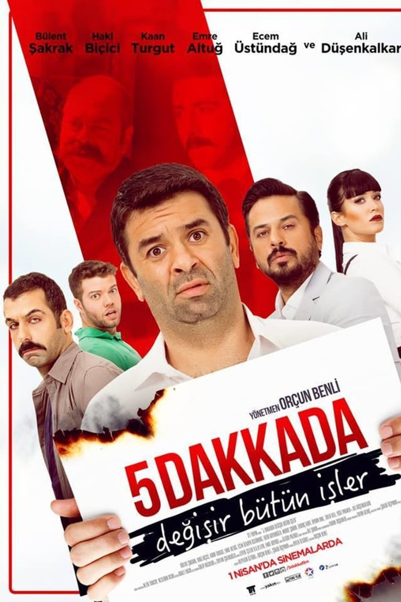 5 Dakkada Değişir Bütün İşler poster background