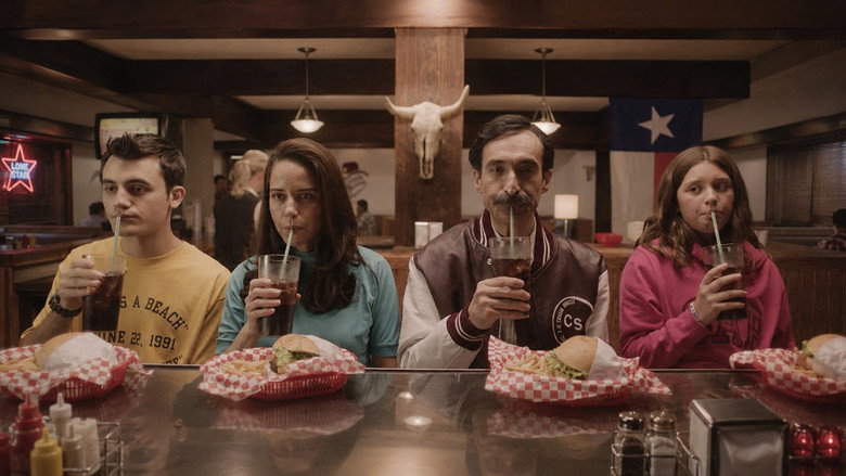 The Camargo family piles into a car, their faces a mix of exhaustion and forced cheer, as if they’ve already forgotten the money they’re about to squander.