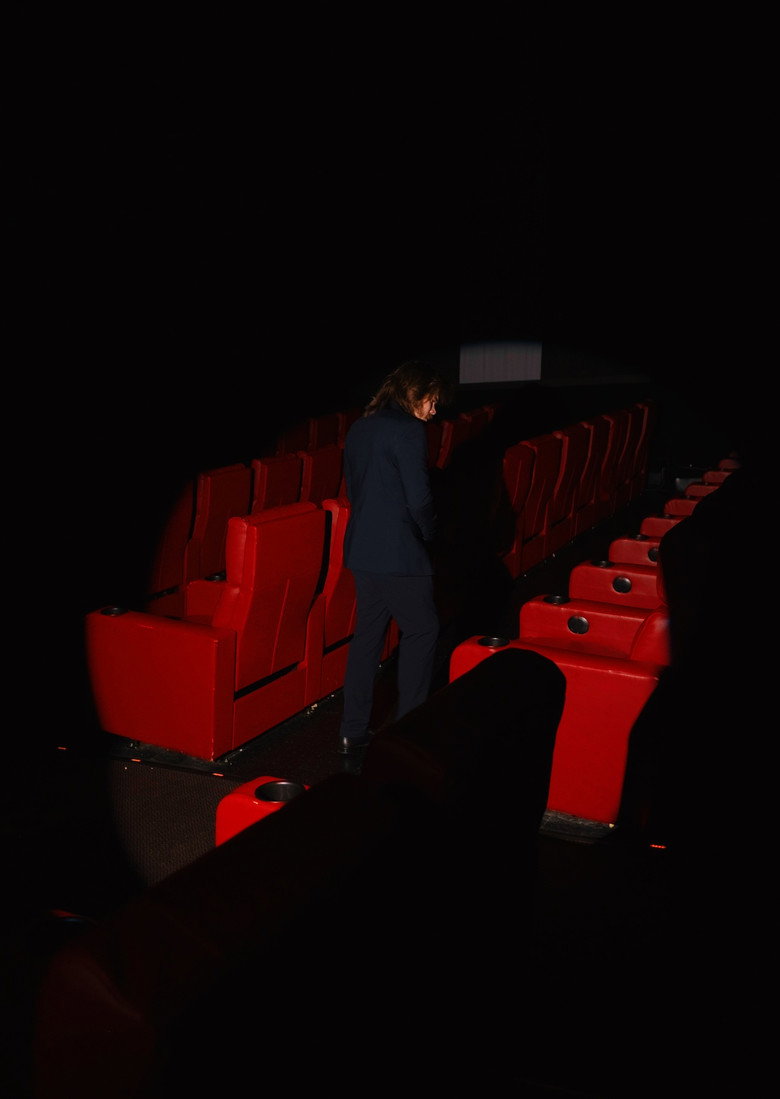 Standing poster background